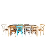 thumbnail of Biscottini Silla de madera 88x47x44 cm | Sillas para restaurante, comedor, cocina y jardín | Silla Thonet vintage