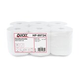 thumbnail of Handtuchrollen Quicky - mit Spezialkern - weiß - 21cm breit - 2-lagig - 6 Rollen