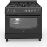 thumbnail of Wiggo WO-E903B(BB) Vrijstaande Gasfornuis - 90 cm - Zwart