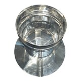 thumbnail of Fumaiolo comignolo in acciaio inox cappello cinese - Diametro 8 cm