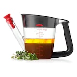 thumbnail of Oxo Good Grips, caraffa separa grassi 500 ml con coperchio e tappo
