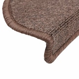 thumbnail of vidaXL Stufenmatten 30 Stk. 56x17x3 cm Kaffeebraun Halbrund