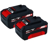 thumbnail of Einhell 18V Akku-Twinpack 4,0 Ah Power-X-Change plus LI-ION Akku Batterie