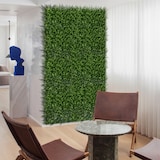 thumbnail of Bonerva | Jardín Vertical Artificial Halepensis | Pack 4 Piezas 50x50cm (1m²)| Planta artificial decoración oficina, hotel, restaurante | MAL1212