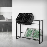 thumbnail of Getränkekistenregal 6 Kisten Anthrazit aus Stahl