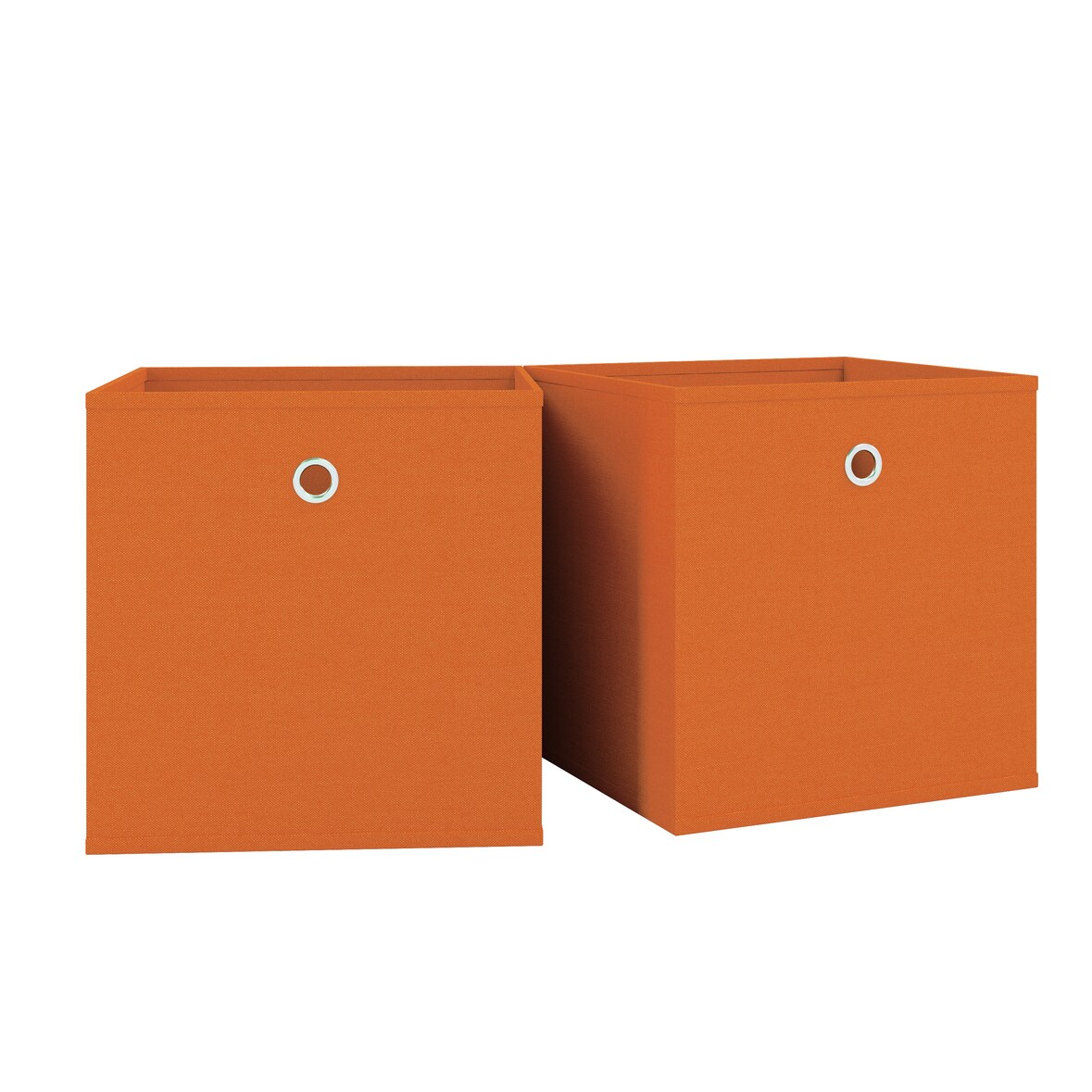 VCM Aufbewahrungsbox Boxas Orange H. 28 x B. 27 x T. 27 cm