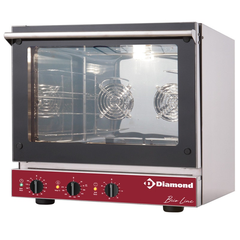 Four électrique à convection 4x 460x340 mm - Diamond