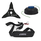 thumbnail of 40V accu bosmaaier mes en draadspoel snij-Ø 250-350 mm Wordt verkocht zonder accu's en lader VITO