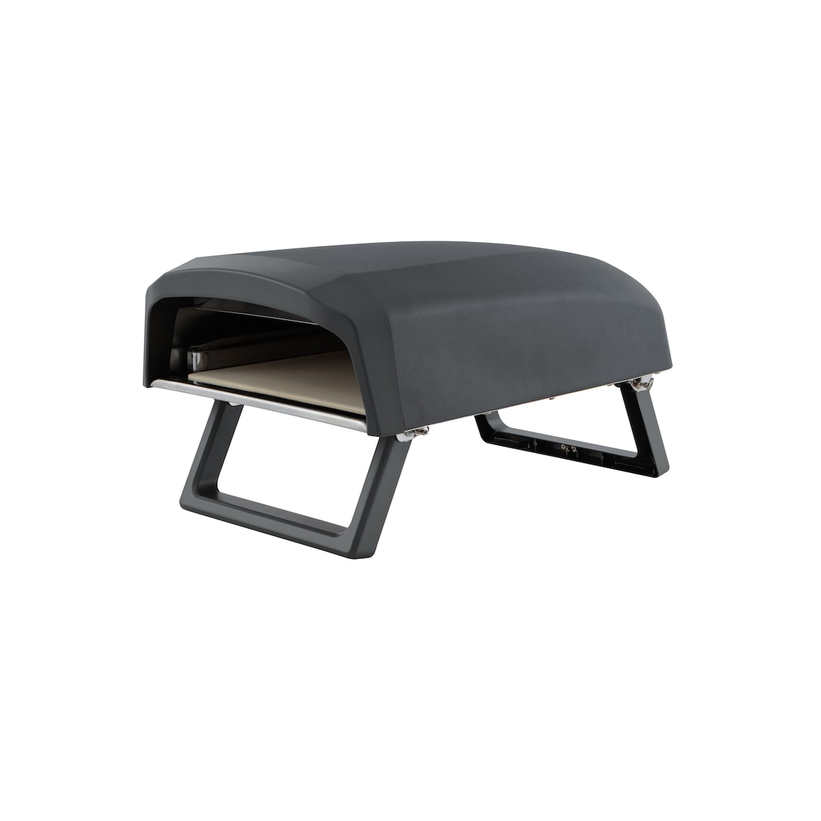 Tarrington House Pizzaoven Fornaro, gas, 64 x 41 cm, staal, zwart