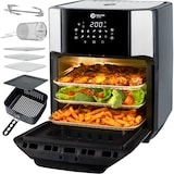 thumbnail of Balter Heißluftfritteuse HL-1200, Friteuse, 12 Liter, Mini Backofen, LCD Display, 10 Programme, inkl. Rezeptheft