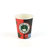thumbnail of DayBays 500 Stk. Kaffeebecher 8oz/200ml Ø8cm " Coffee To Go Becher " Pappe mit PE-beschichtet