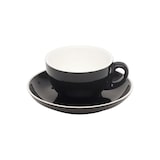 thumbnail of Tasse cappuccino 200 ml noir bord blanc ITALIA BLACK - Was Germany