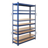 thumbnail of PROREGAL MegaDeal 4x Schwerlastregal Ragnar, HxBxT 180x120x40cm, Fachlast 175kg, Blau, Garagenregal Werkstattregal Lagerregal Steckregal