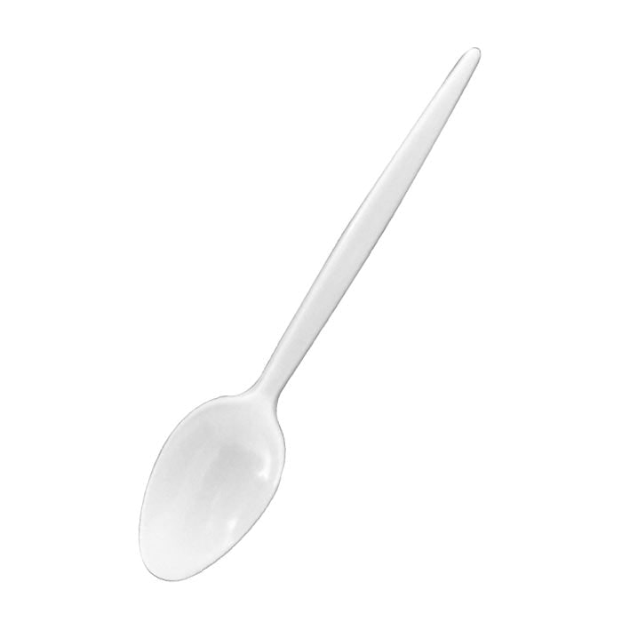 NVASE - 50Uds - Cuchara postre PS blanca 125mm - NVS210CVCC127