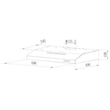 thumbnail of Hotte visière RHC638/1PN