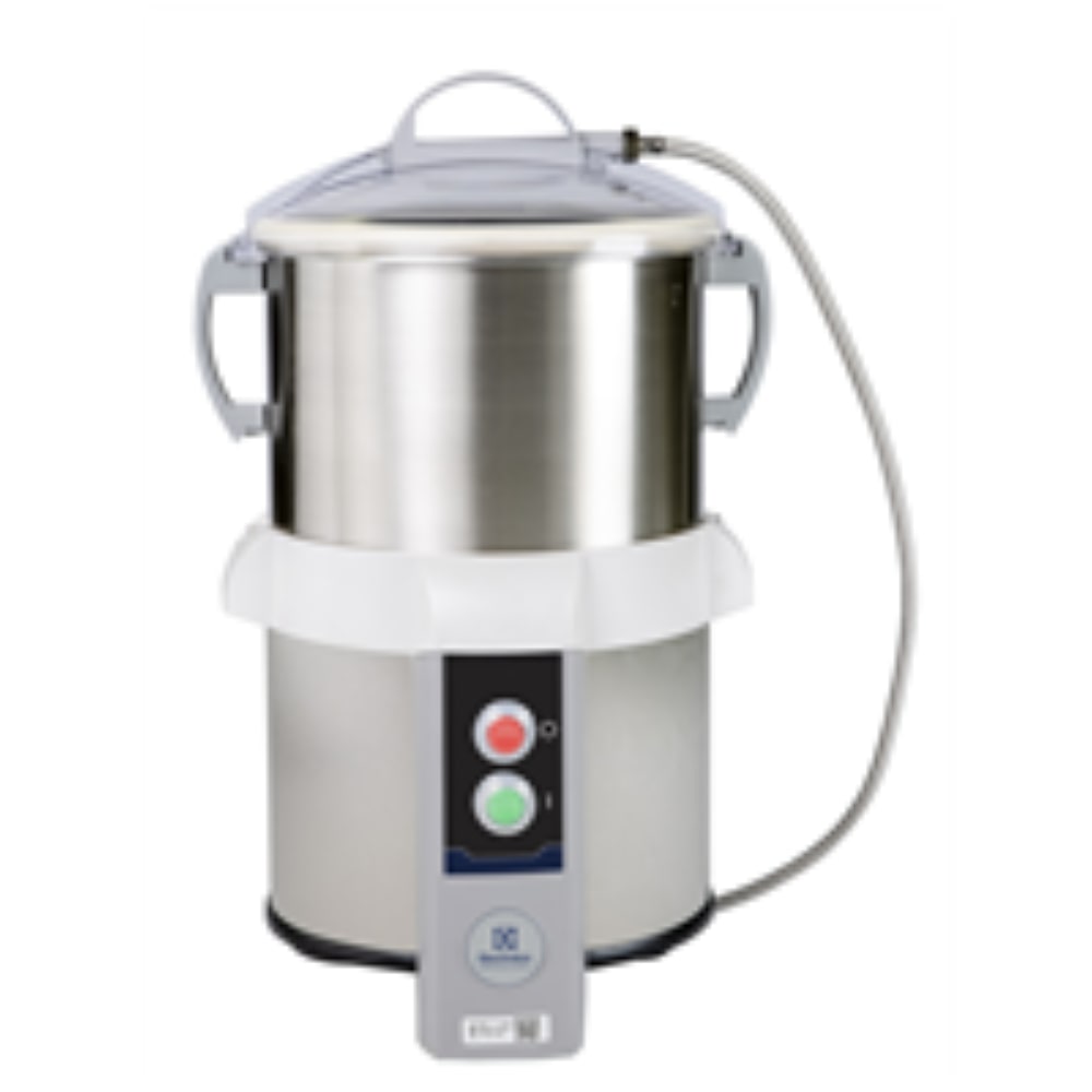 Pelatrice da 8 kg con disco e cilindro abrasivi e cestello filtro integrato