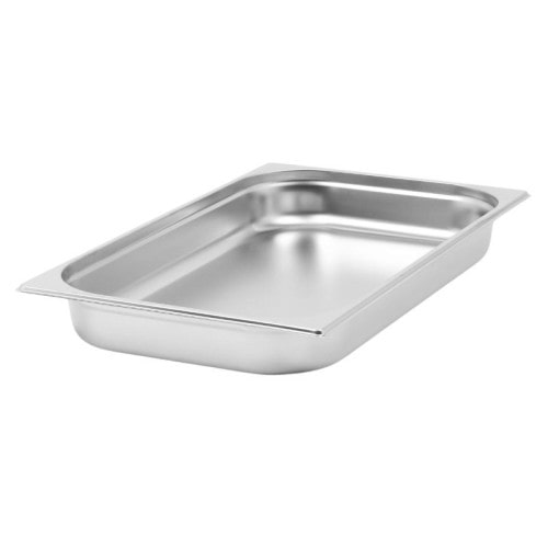 Recipiente de aço inoxidável GN 1/1 – 9 litros – H 65 mm – Equipementpro