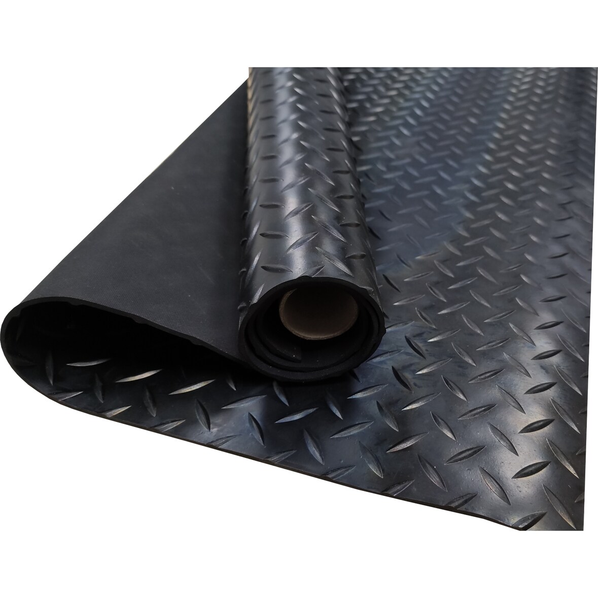 Comercial Candela| Suelo PVC| 3MM| Estrías Negro| 100X250CM (AnchoXLargo)| Antideslizante| Resistente