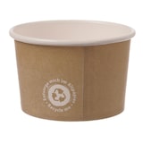 thumbnail of VEPATIM 55 Eisbecher 360 ml 'Recycle Me' ohne Kunststoffbeschichtung 12 oz Ø 10,5 cm