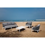 thumbnail of Oreste Luchetta salotto interno e esterno HAMISI schienale in fibra di polipropilene intrecciato Grigio H.74 x L.66 x P.75 cm