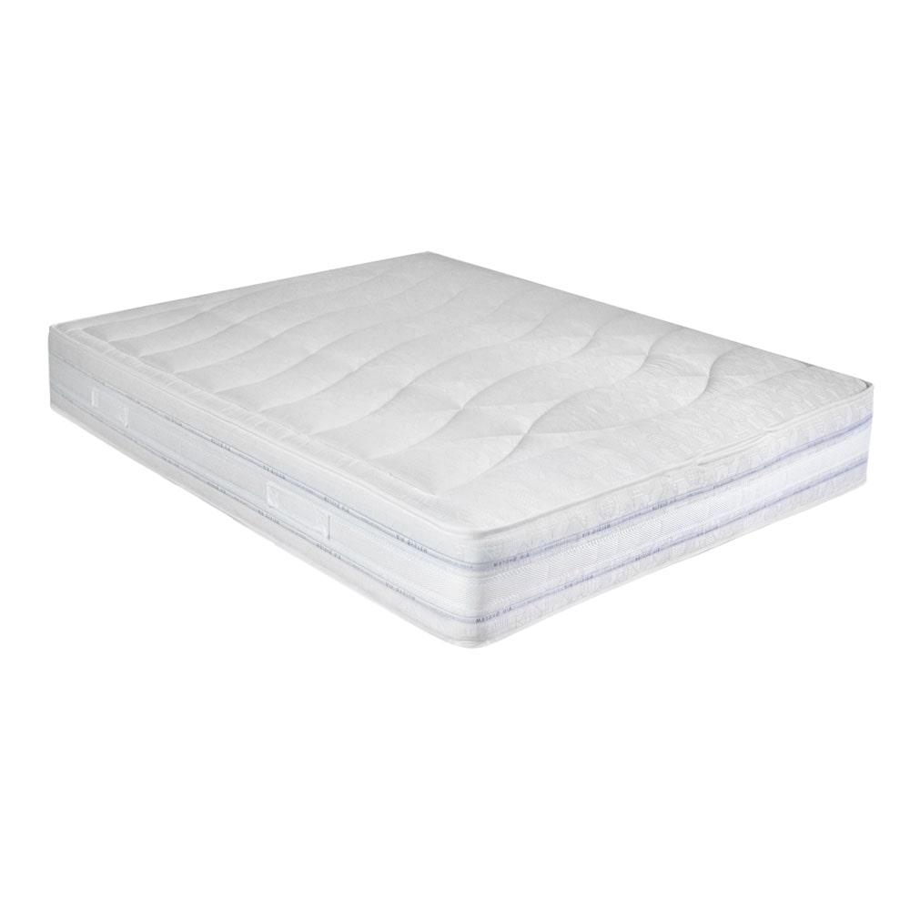 Materasso a molle e lana rigido Messico matrimoniale 160x190 H25 lato estate/inverno - Comprarredo