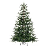 thumbnail of COSTWAY 180 cm künstlicher Weihnachtsbaum mit Beleuchtung, Tanne mit 250 bunten LED-Lichtern, 11 Modi und 530 PE-Zweigen, grün