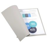 thumbnail of Exacompta 410009E 5x 100er Packung Aktendeckeln aus Recycling Karton 220g Forever, 24x32cm - Grau
