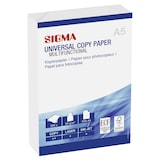thumbnail of SIGMA format A5 papier à copier universel, 80 g/m², blanc, 500 feuilles