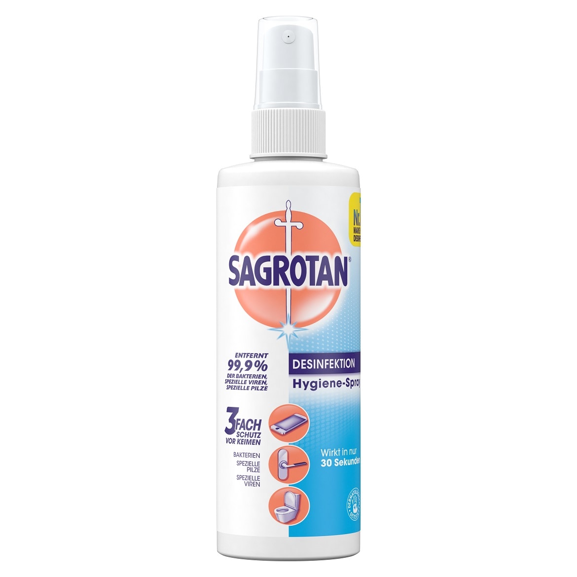 Sagrotan Hygiene Pumpspray Desinfektion Pilze Keime Hygienespray 250ml