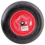 thumbnail of Schubkarrenrad Ersatzrad Vollgummi 4.80/4.00-8 mit Achse Stahlfelge