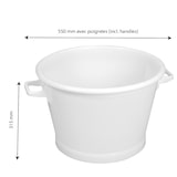 thumbnail of GILAC Baquet rond - 35 L - Blanc G608121