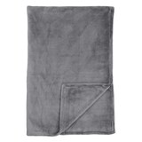 thumbnail of Schiesser Wohndecke Mia - Velvet Soft - 150 x 200 cm - Dunkelgrau
