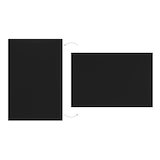 thumbnail of ALLboards Metallische Magnettafel KREIDETAFEL SCHWARZ 60x40cm Memoboard  Magnetpinnwand + 6 Tafelkreide, 10 Magnete und Schwamm