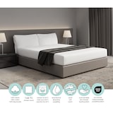 thumbnail of DoubleDry Hoeslaken 180 x 200 cm - 100% katoen - wit