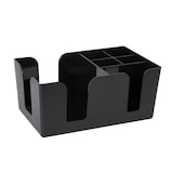 thumbnail of Olympia Kristallon zwarte bar caddy