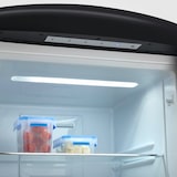 thumbnail of Frigorifero Congelatore combinato Total NoFrost, Posa libera, Larghezza 60 cm, 315 L, Classe E, Veggibox inclusa, Retrò, Nero, Severin RKG 8998