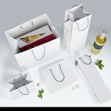 thumbnail of Boutique-Tasche für Gastronomen Lupuna Kordelgriffe Papier 32 + 22 x 29 cm je 120 - Gimex