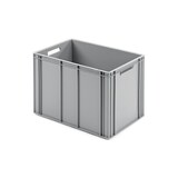 thumbnail of PROREGAL 10x Eurobehälter mit offenem Griff | HxBxT 42x40x60cm | 70 Liter | Grau | Eurobox, Transportbox, Transportbehälter, Stapelbehälter