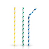 thumbnail of Papier- Trinkhalm, Flex - BUNT 5,8 x 220 mm, 3.600 Stk