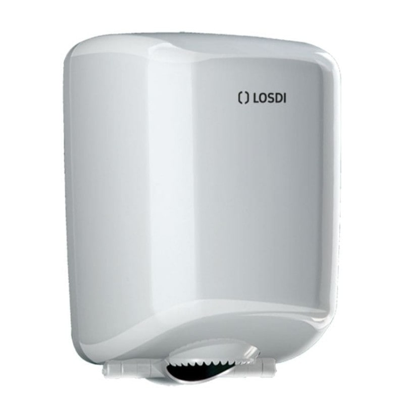 Dispensador de papel mecha ABS blanco Elegance LOSDI