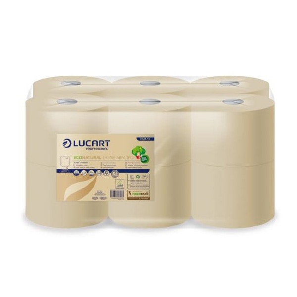 Lucart l-one mini papier toilette dévidage central