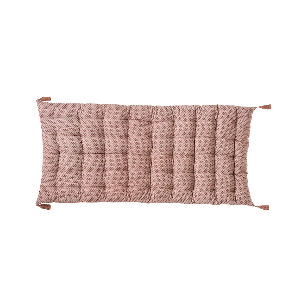 Matelas de Sol Terracotta avec Pompons 60 x 120 cm