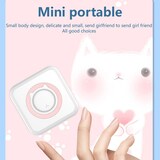 thumbnail of Mini Imprimante Multifonction Rose Haute Résolution Portable Batterie Longue Durée YONIS