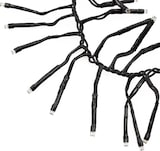 thumbnail of ECD Germany LED Cluster Lichterkette 8,5 m, 1152 LEDs, warmweiß, Timer, IP44