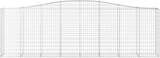 thumbnail of vidaXL Gabionen mit Hochbogen 20 Stk 400x50x120/140cm Verzinktes Eisen