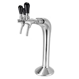 thumbnail of BieTal® Classic Cobra Schanksäule Zapfsäule 3-leitig 7mm verchromt & Schankhähne