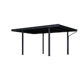 thumbnail of Weide Metta Stahl Carport – freistehend mit Pultdach | 3,2 x 5,5 m | Anthrazitㅤ3.2 x 5.5 Meter