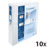 thumbnail of Exacompta - réf. 51844E - Carton de 10 classeurs personnalisables 3 poches - 4 anneaux 50mm - Dos 75mm -  32 x 29,5 cm - A4 Maxi - Blanc
