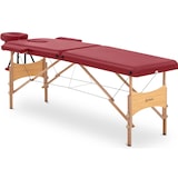 thumbnail of physa Massageliege klappbar - 2 Zonen - 185 x 60 x 62 - 86 cm - 220 kg - rot
