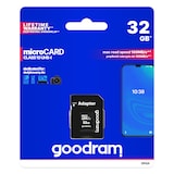 thumbnail of Tarjeta de memoria Micro SD 32GB MICRO CARD CL 10 UHS I + AD